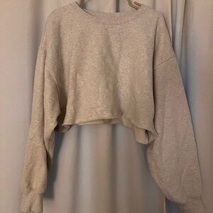 TNA cropped crewneck